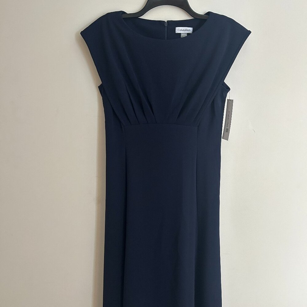Navy Calvin Klein dress